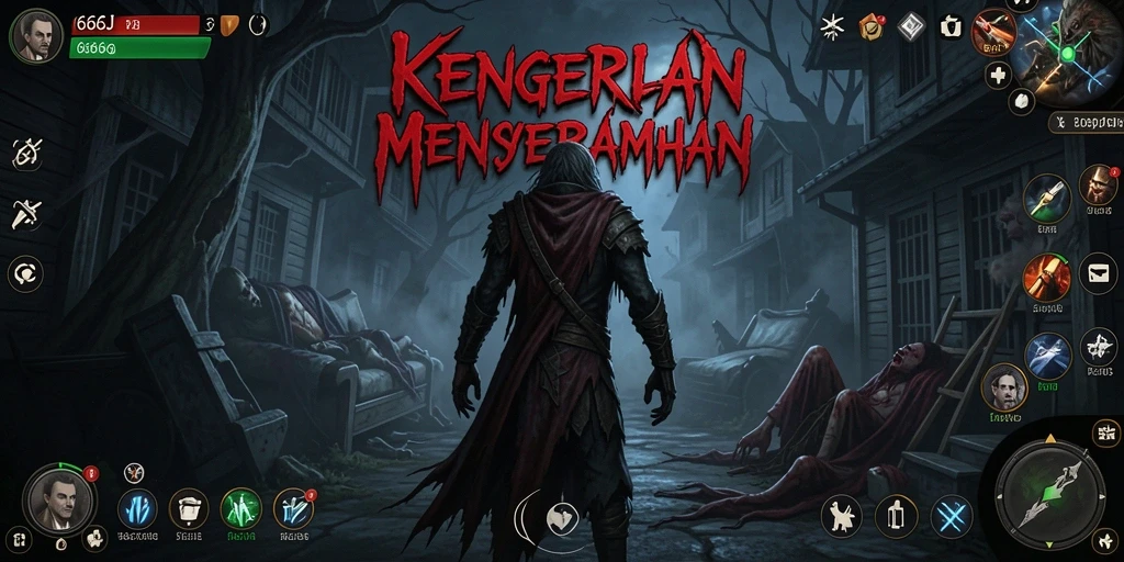 Gameplay menyeramkan dari 666J yang membawa ketegangan luar biasa.