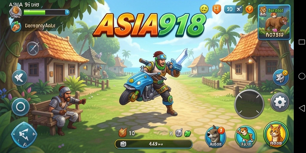Tampilan menarik dari gameplay ASIA918 yang menjanjikan kesenangan.
