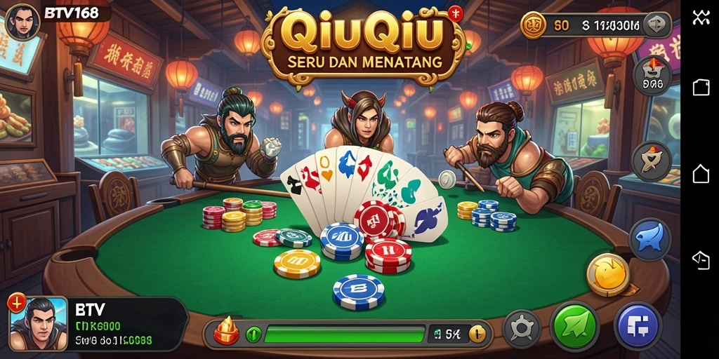 Gameplay menarik dari BTV168 dengan suasana QiuQiu.