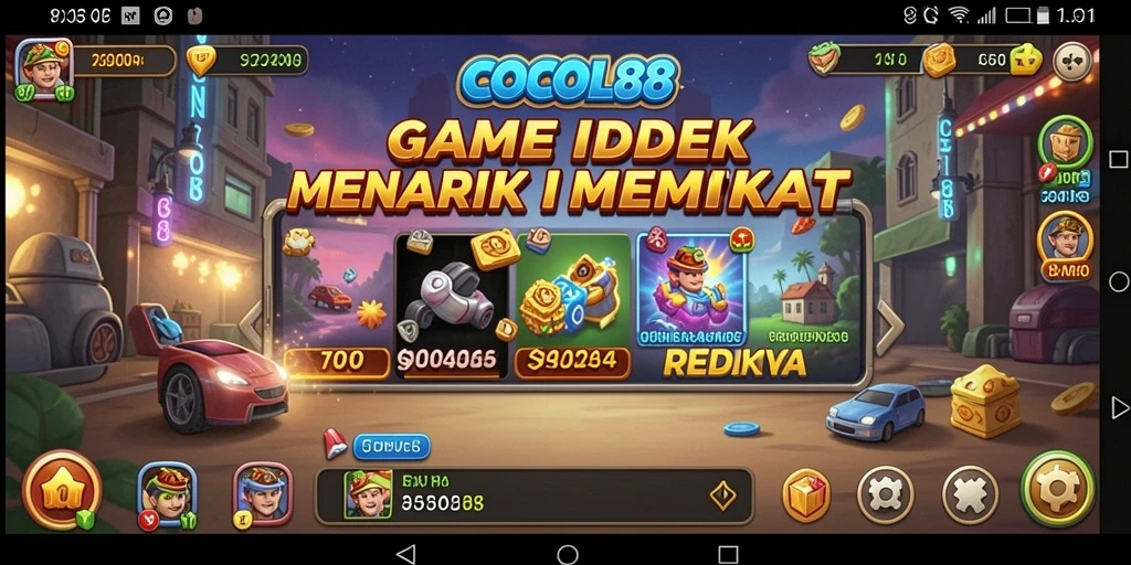Tampilan menarik dari gameplay COCOL88 yang memikat.