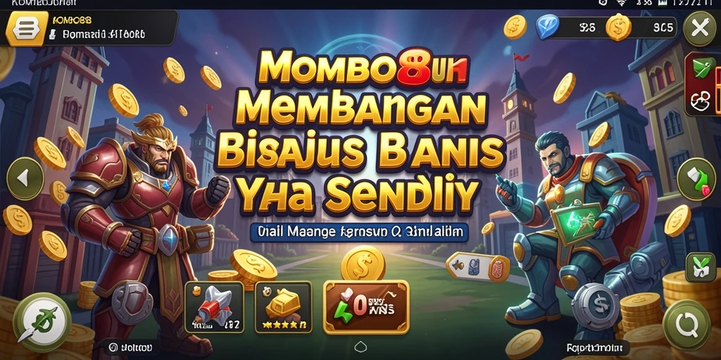 Screenshot permainan KOMBO88 yang menampilkan elemen gameplay Tycoon yang menarik.