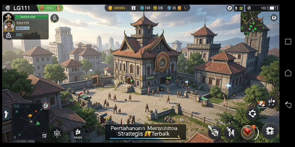 Tangkapan layar menampilkan aksi seru dalam gameplay Tower Defense.