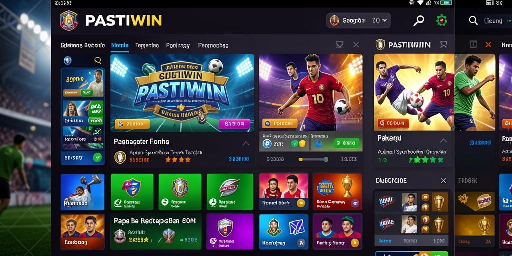 Tampilan menarik dari gameplay PASTIWIN yang memikat.