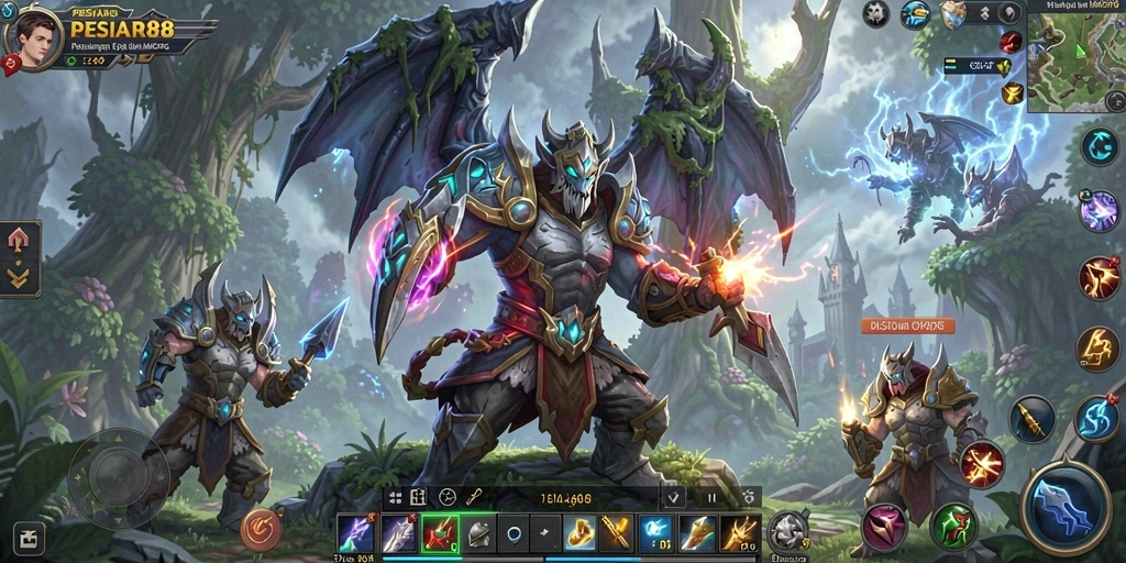 Tampilan gameplay PESIAR88 yang menakjubkan dalam dunia MMORPG.