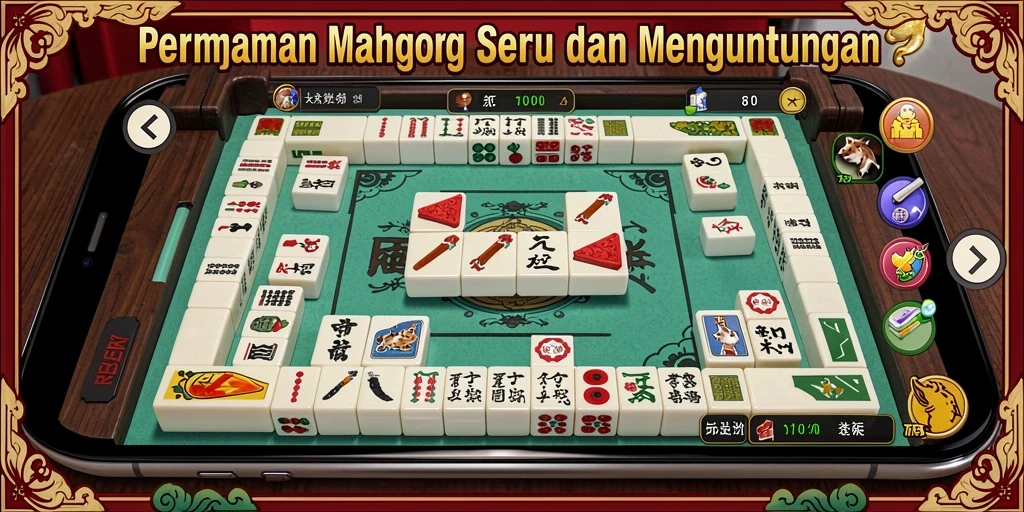 Tampilan gameplay <strong>REJEKI</strong> yang menarik dan memikat.