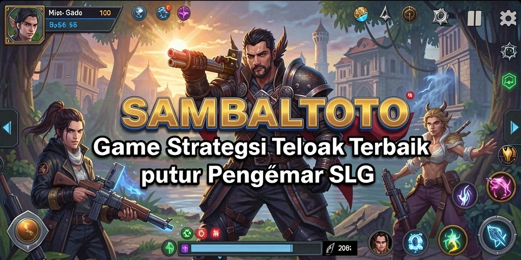 Tangkapan layar menunjukkan gameplay SLG yang mendebarkan.