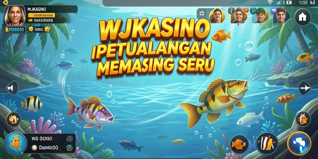 Tangkapan ikan besar di WJKASINO dengan grafis memukau.