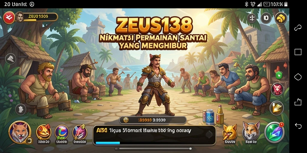 Tampilan gameplay ZEUS138 yang menyenangkan dan penuh warna.